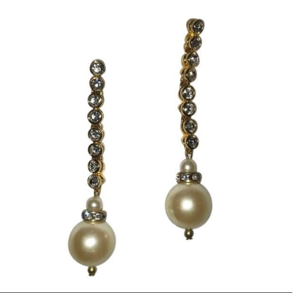 Vintage Dangle Goldtone Earrings